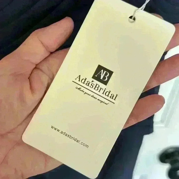 Navy Ruched Column Off Shoulder Long Gown Size 16 - Picture 7 of 9